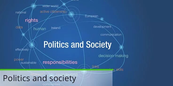 Politics and Society. Society and politicians. Society and politicians between the communication.