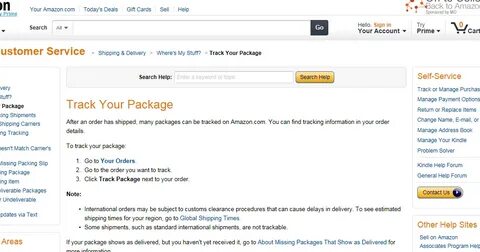 Missing package