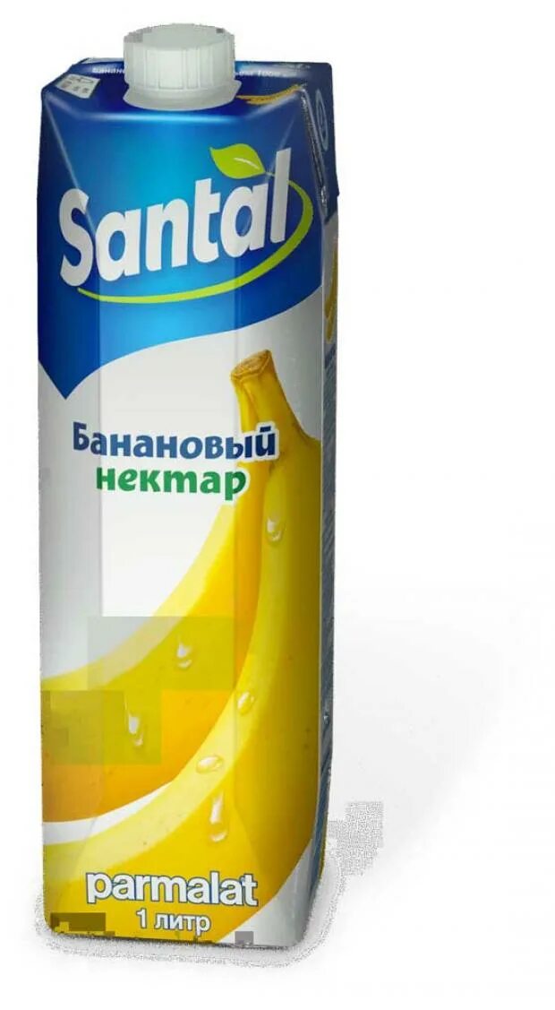 Нектар Сантал банановый 1л. Сок Santal банан 1л. Santal банановый нектар. Нектар Santal банан 1л. Банановый нектар