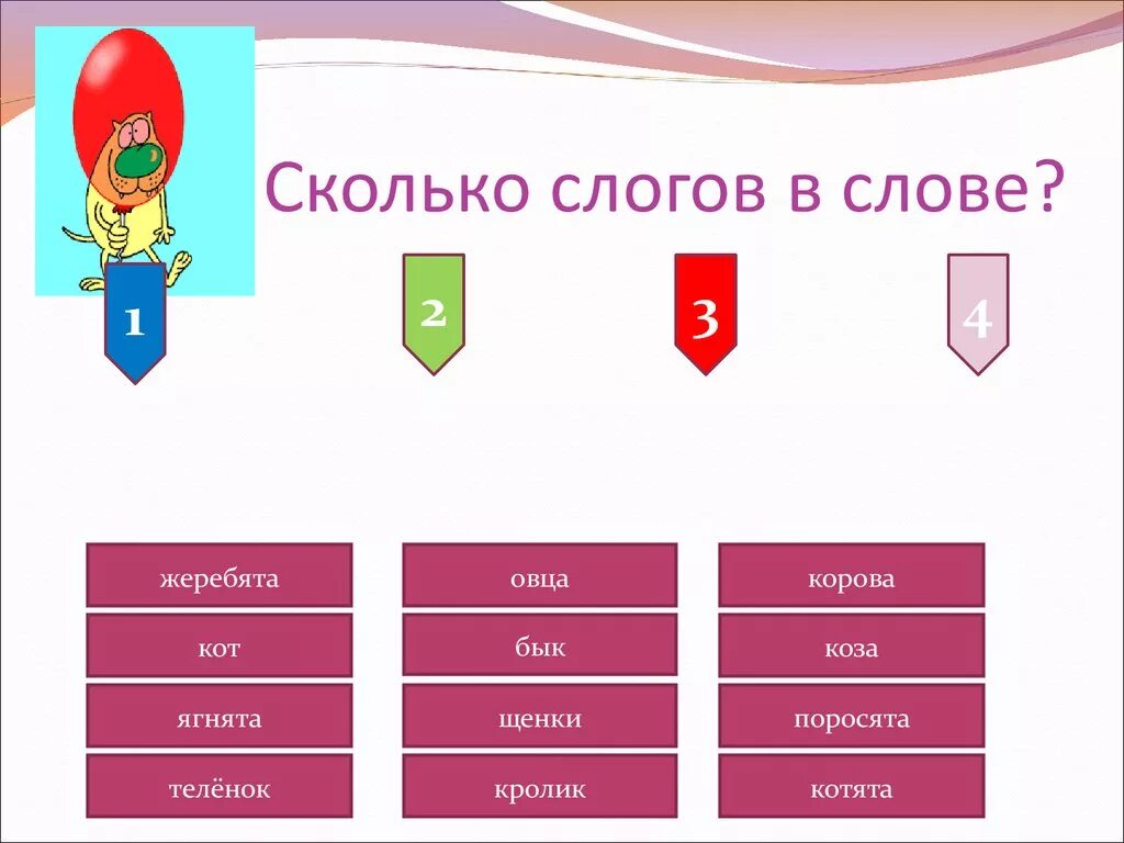 Сколько слогов в слове падает. Сколько слогов в слове. В слове сколько слогов сколько. Подсчет слогов в словах примеры. Определение количества слогов в слове.