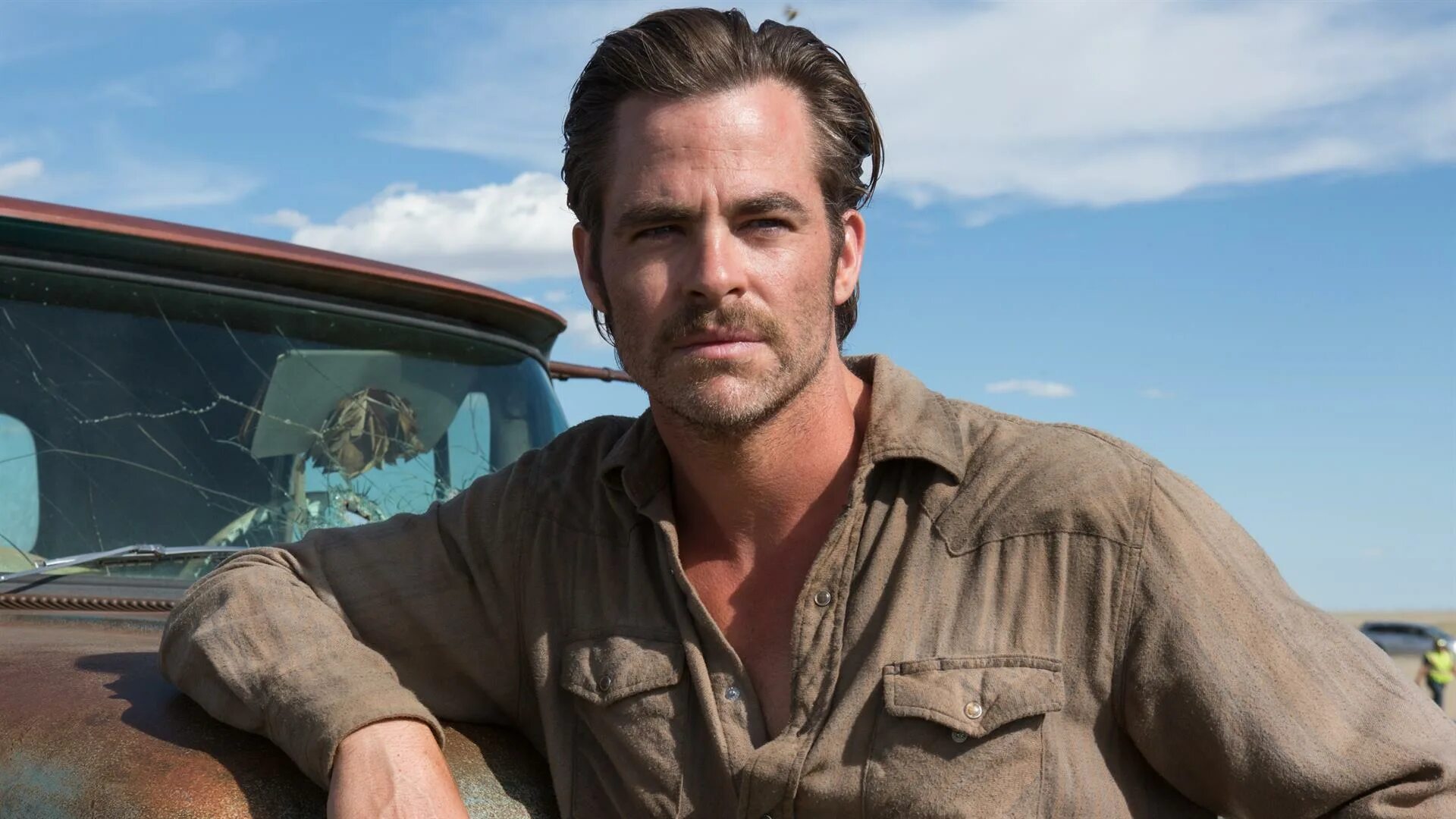 Chris Pine Hell or High Water. Любой ценой кадры.