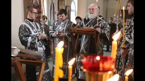 Вечерняя служба в церкви сегодня