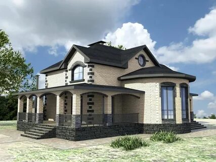 Проект дома 200 кв м 2