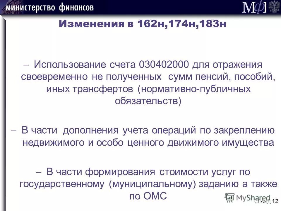 Изменения приказ 183н. 174н инструкция по бюджетному. Инструкци162н. Инструкция 162н. 162н инструкция по бюджетному учету действующая редакция.