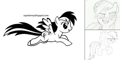 радуга деш раскраска