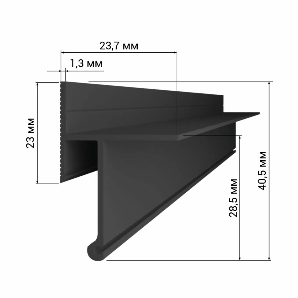 Теневой профиль для натяжных купить. Профиль eurolumfer (АТ-7922). Профиль eurolumfer (2м) черный АТ-7922 RAL 9005 ад31т1. Теневой профиль Люмфер для натяжных потолков. Профиль lumfer s25.