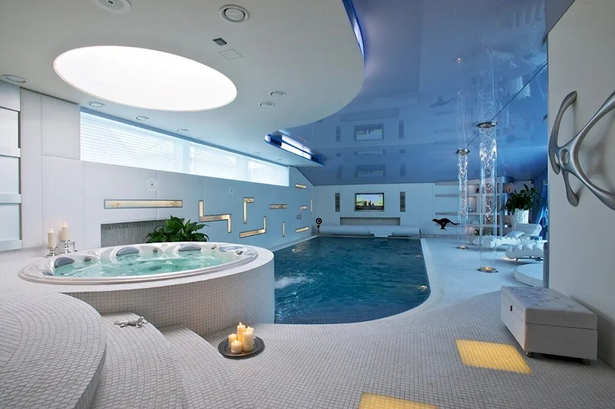 Фото спа бассейнов. Спа бассейн jacuzzi. лучано спа зона. интерьер бассейна. красивый бассейн в доме.