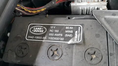 Аккумулятор land rover