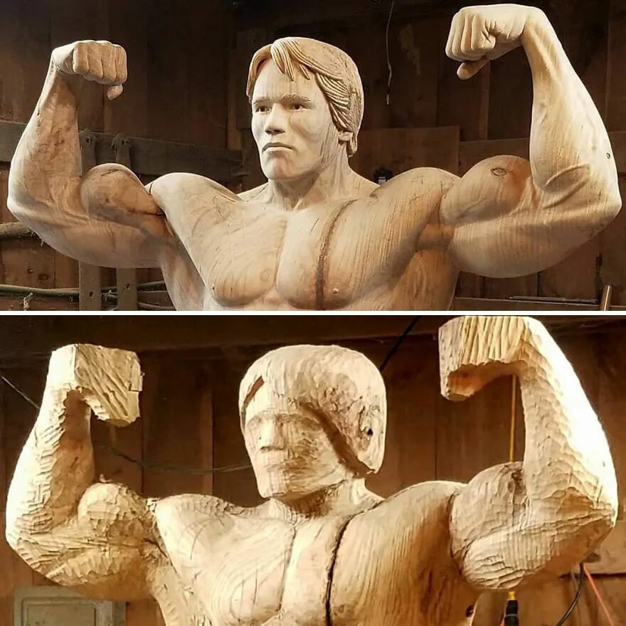 Create a sculpture