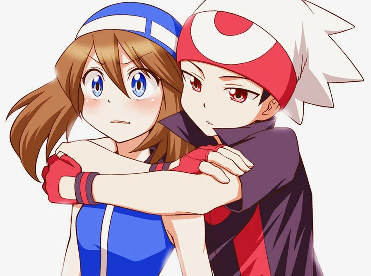 Brendan x May. Pokemon Courtney x Brendan. Franticshipping Ruby and Sapphire Pokemon.