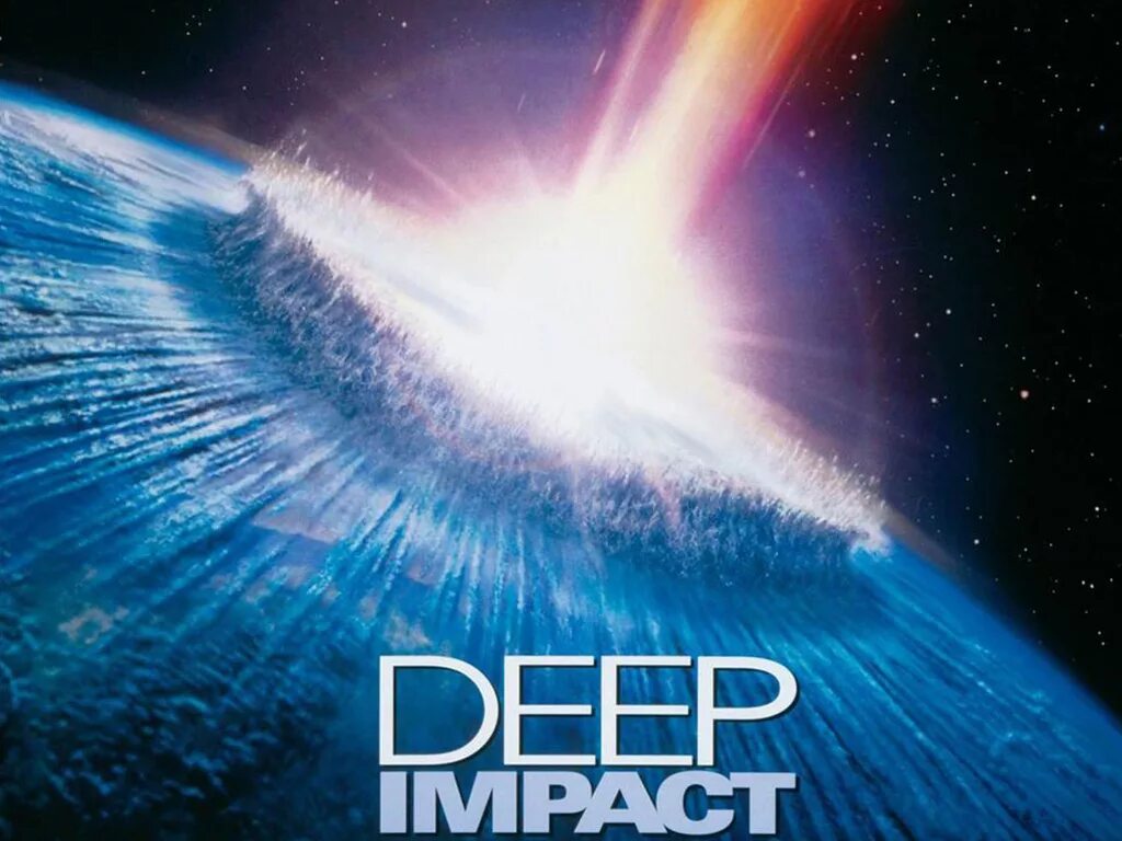 Deep scene. Deep Impact (1998) Постер. Deep Impact 1998 poster. Столкновение с бездной.