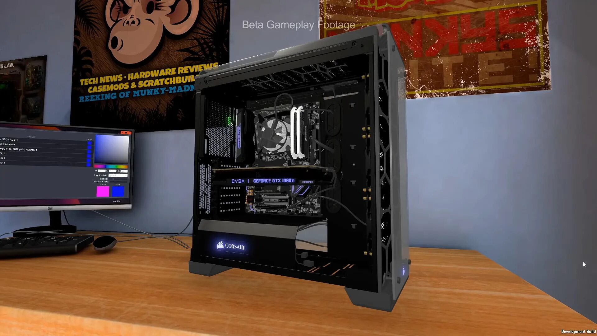 Corsair PC build. ПК Билдинг симулятор. Corsair 5000d build.