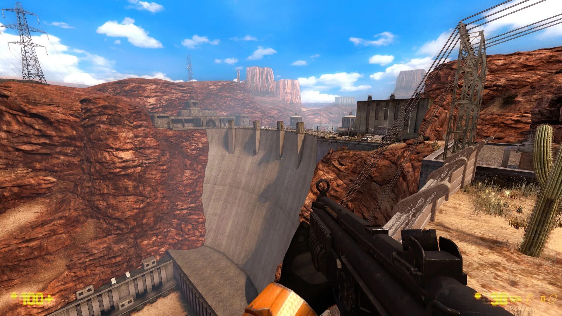 Half-Life 1 ремастер. Black Mesa дамба. Half Life дамба. Half-Life 1 Black Mesa surface.