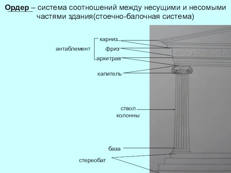 Ордер представителя. Ордера древней Греции. Ордерная система древней Греции. Ордеры в архитектуре древней Греции. Ордерная система в архитектуре древней Греции.