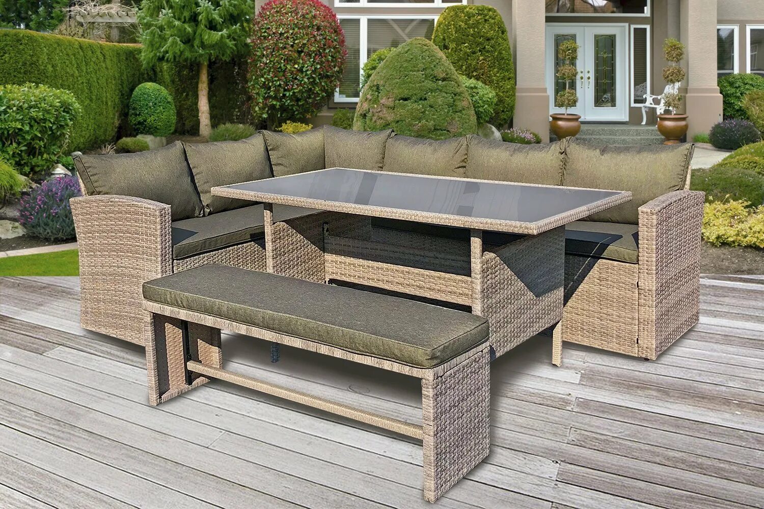 Садовая мебель монтерей. Набор садовой мебели. Hoff садовая мебель фарелл. Садовая мебель отзывы. Современная садовая мебель.