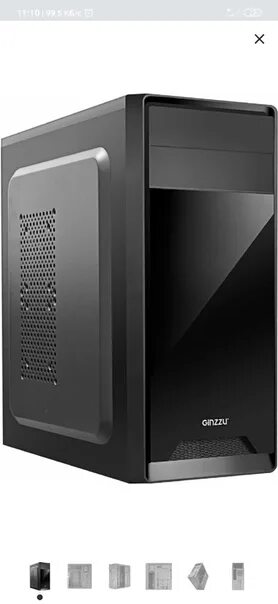 Ginzzu c200 Black. Компьютерный корпус Ginzzu c200. Ginzzu c200 2*USB 2.0,au w/o PSU. Корпус Ginzzu c200 Black. См 200 s