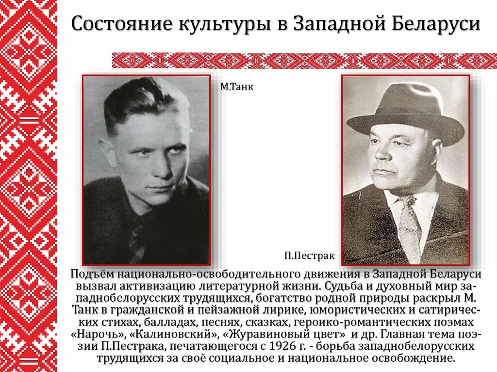 Активизации национального движения на белорусских землях