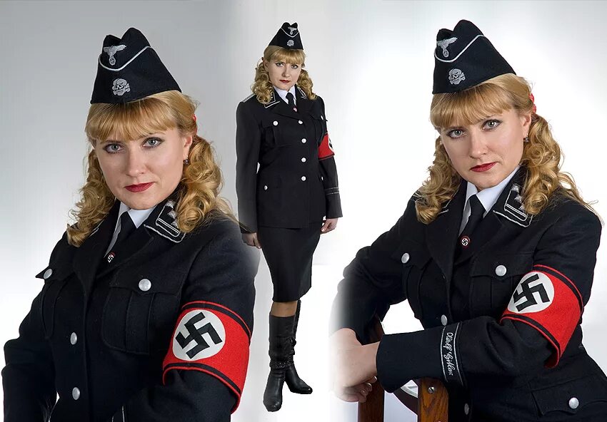 Можно ли сс. Женская форма СС Хьюго босс. Фройлен Барбара. Фашистская форма женская. Военная форма фашистов.