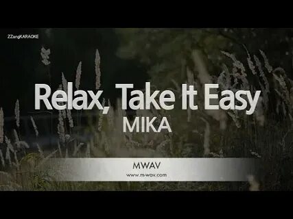 Mika relax перевод
