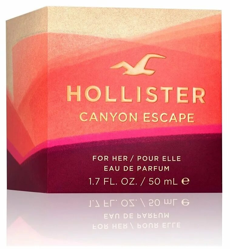 Hollister отзывы. Духи Hollister Canyon Escape. Hollister Canyon Escape 50 ml. Hollister Canyon Escape жен парфюмерная вод. Hollister Canyon Escape man EDT 100 ml.