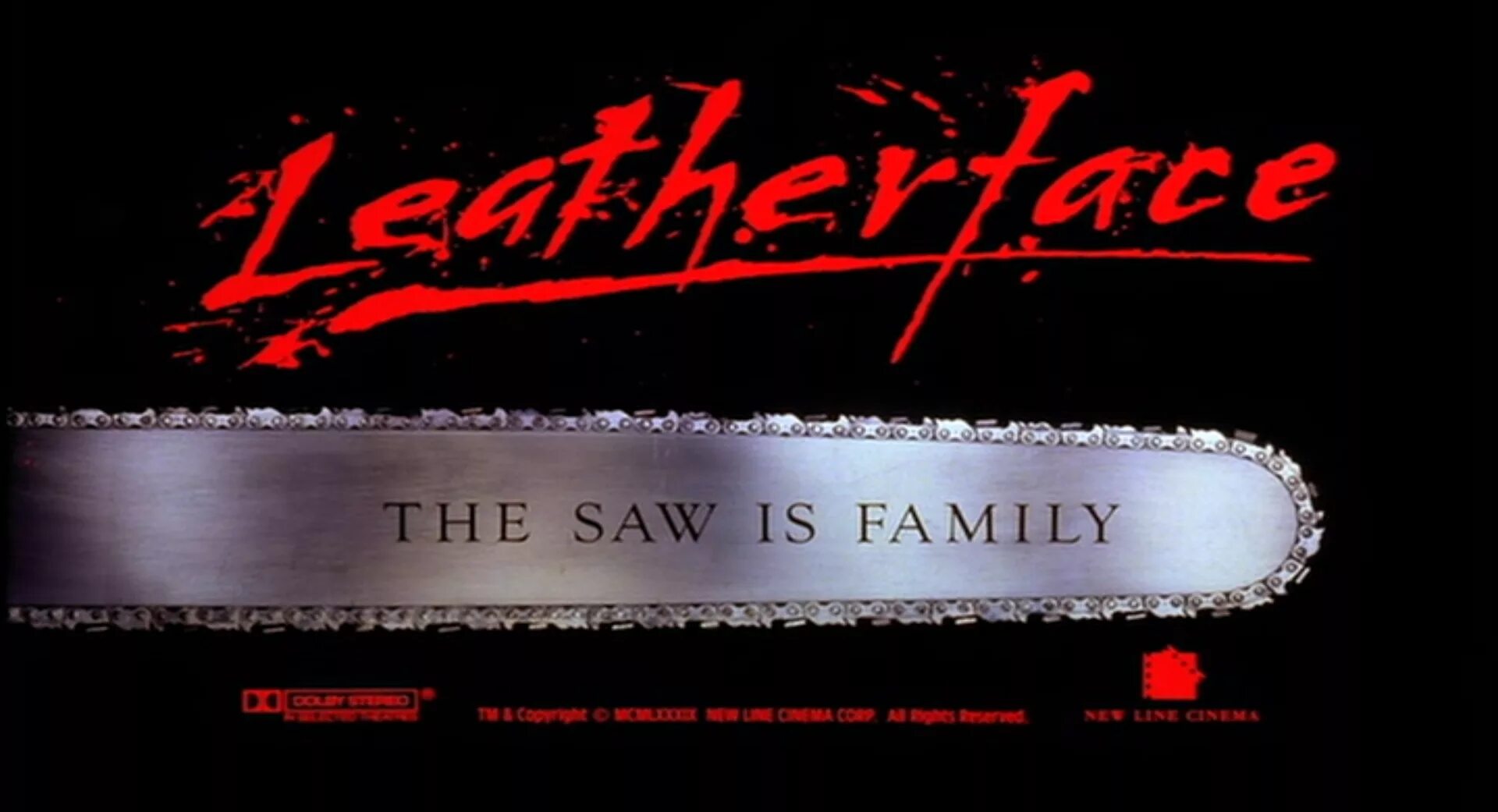 The world he saw. Leatherface: Texas Chainsaw Massacre III, 1990. Leatherface: the Texas Chainsaw Massacre III Blu-ray. Кожаное лицо the saw is Family.