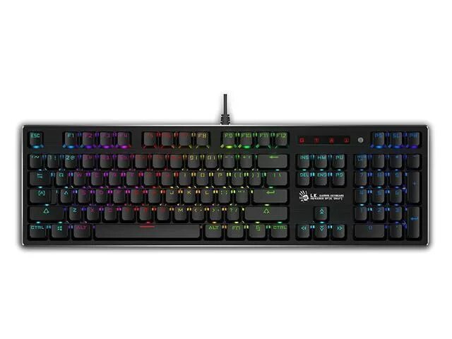 Lk gaming keyboard infrared optic shaft
