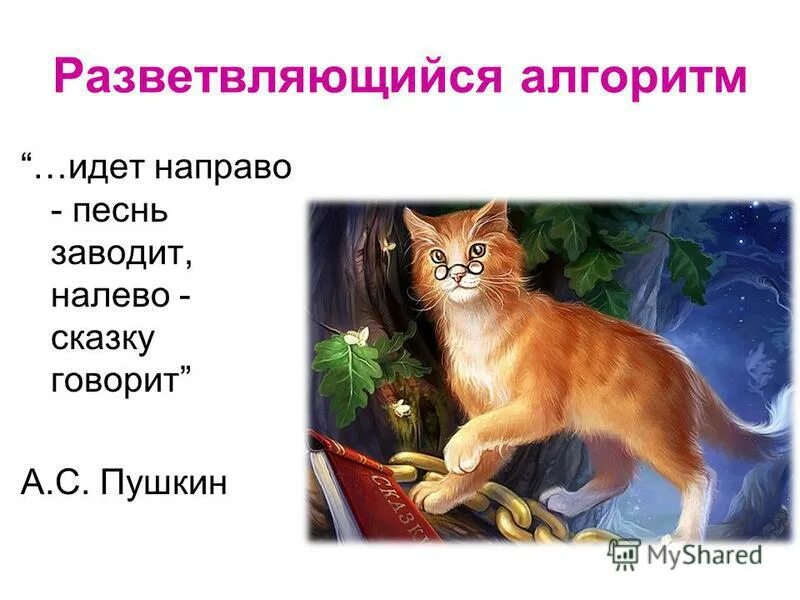 стихотворение кот ученый. кот ученый ходит по цепи. сказки пушкина у лукоморья дуб зеленый. а. кот налево сказки говорит.