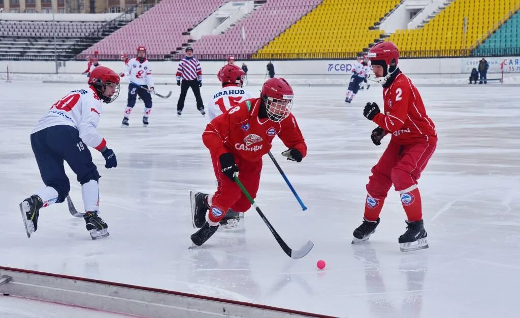 Чемпионат россии хоккей с мячом 2023 2024. Енисей хоккей с мячом 2004. Хоккейный матч. Хоккей фото. Фото хоккеистов.