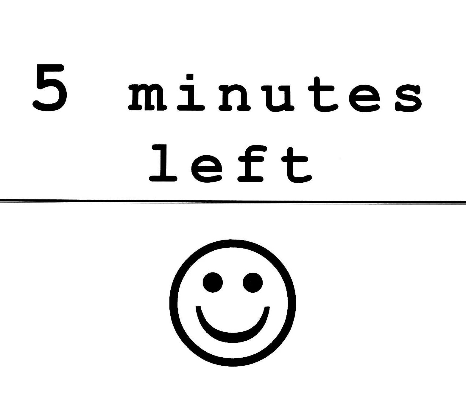 Only 5 left. 20 Minutes left. 5 Minutes / 5 минут (2012). 5 Min məhbusun edami.