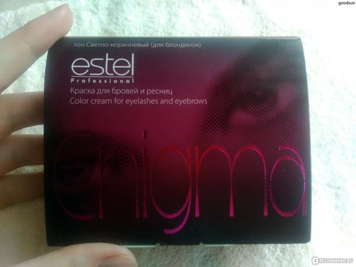 Краска для ресниц enigma. Энигма краска эстель светло-коричневый. краска эстель.как проверить на аллергию. в каком году выпустили краску энигма в эстель.