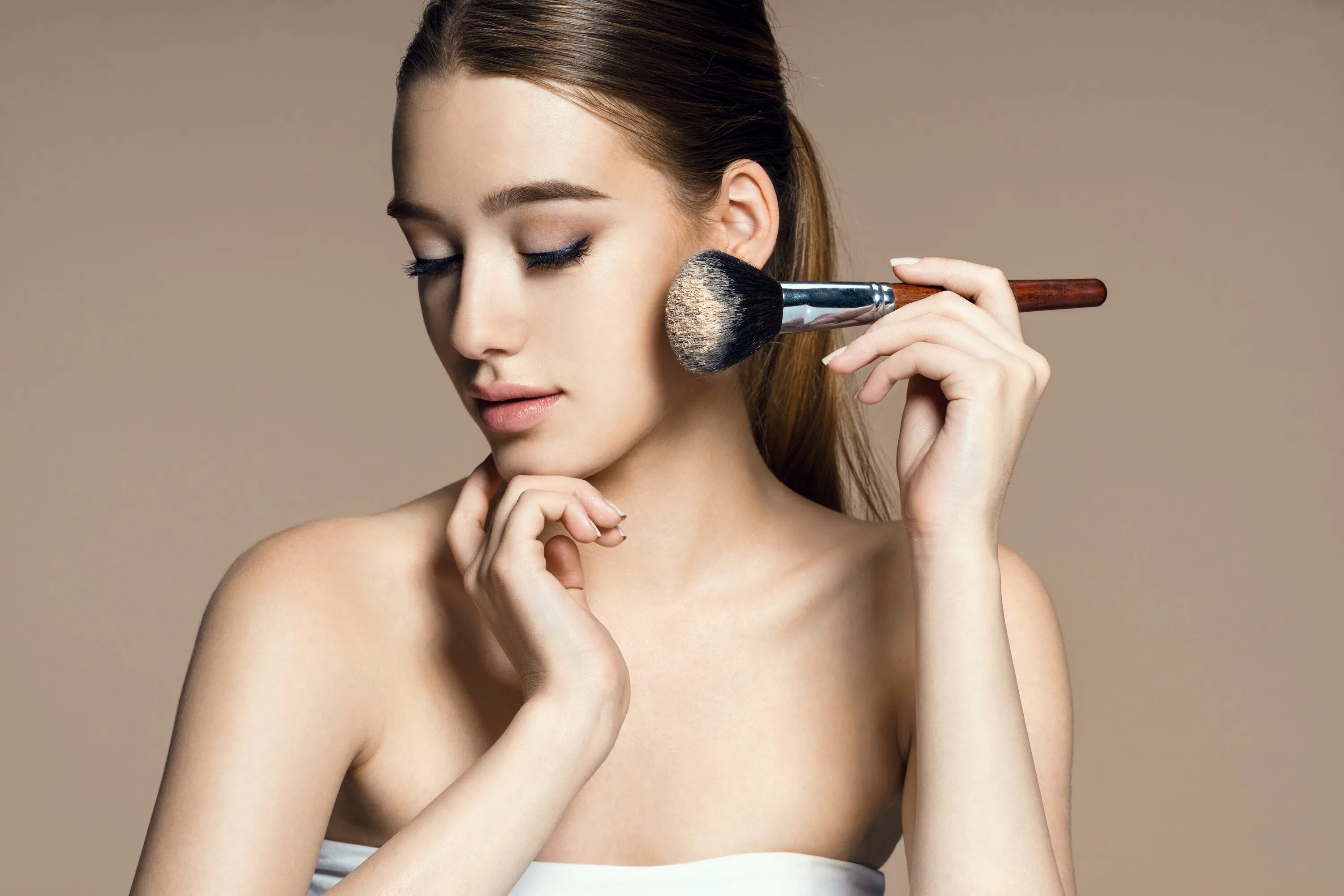 She is a make up