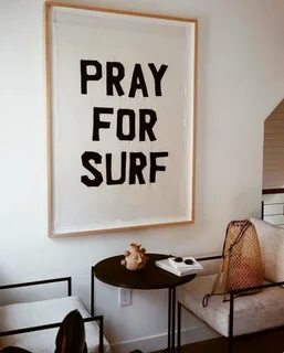 Pray for Surf Flag Print at Surfrider Hotel.jpg.