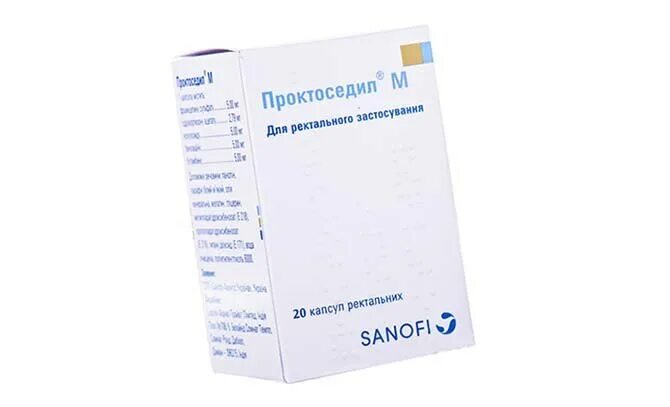 Проктоседил аналоги по составу