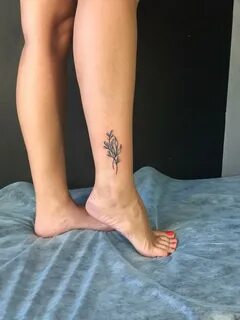 Тату щиколотка девушка фото