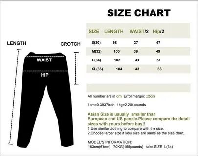 Take size