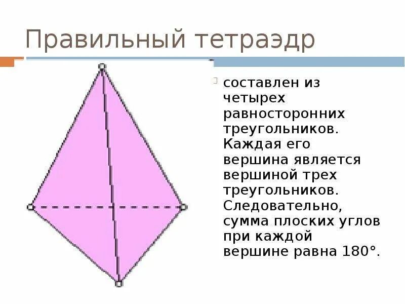 Тетраэдр сколько углов. Правильный тетраэдр свойства. Тетраэдр и правильный тетраэдр. Равносторонний тетраэдр углы. Углы при основании тетраэдра.