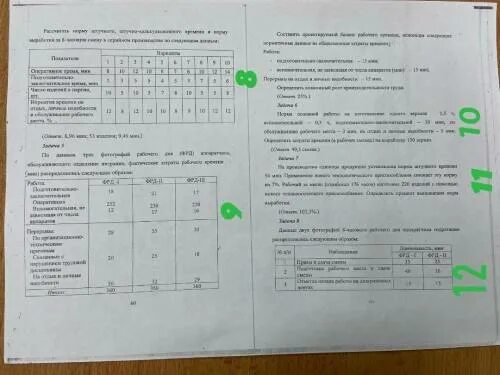 Задачи по экономике. Норма 6бр.