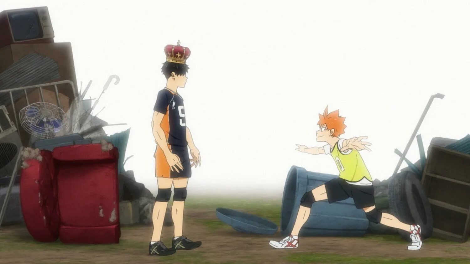 Финальный бой волейбол в манге. Волейбол битва на свалке дата выхода. Волейбол карасуно вороны. Акане ямамото волейбол. Финальный бой волейбол в манге.