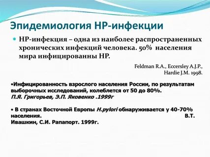 Н р инфекция