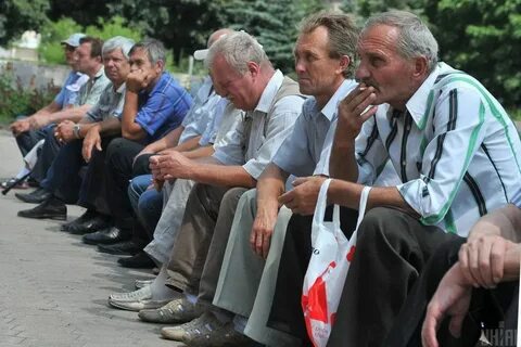 Пенсионеры украины