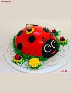 Торт божья коровка