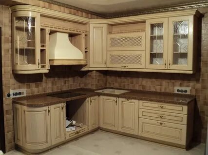 Кухня из дерева на заказ москва