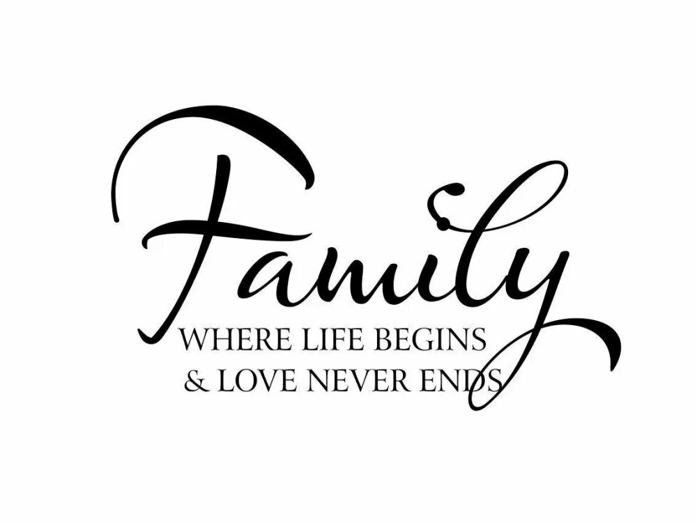 Family is where life begins and love never ends. Where my family lives. Where my family lives. Love never end. Красивые надписи на английском.