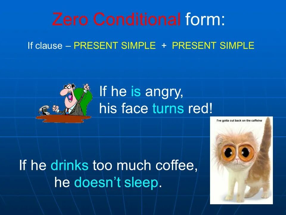 Form null. Zero conditional. предложения с 0 conditionals. conditionals 0 1. zero conditional form.