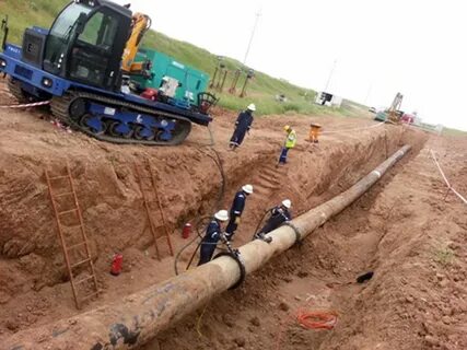 Демонтаж нефтепровода