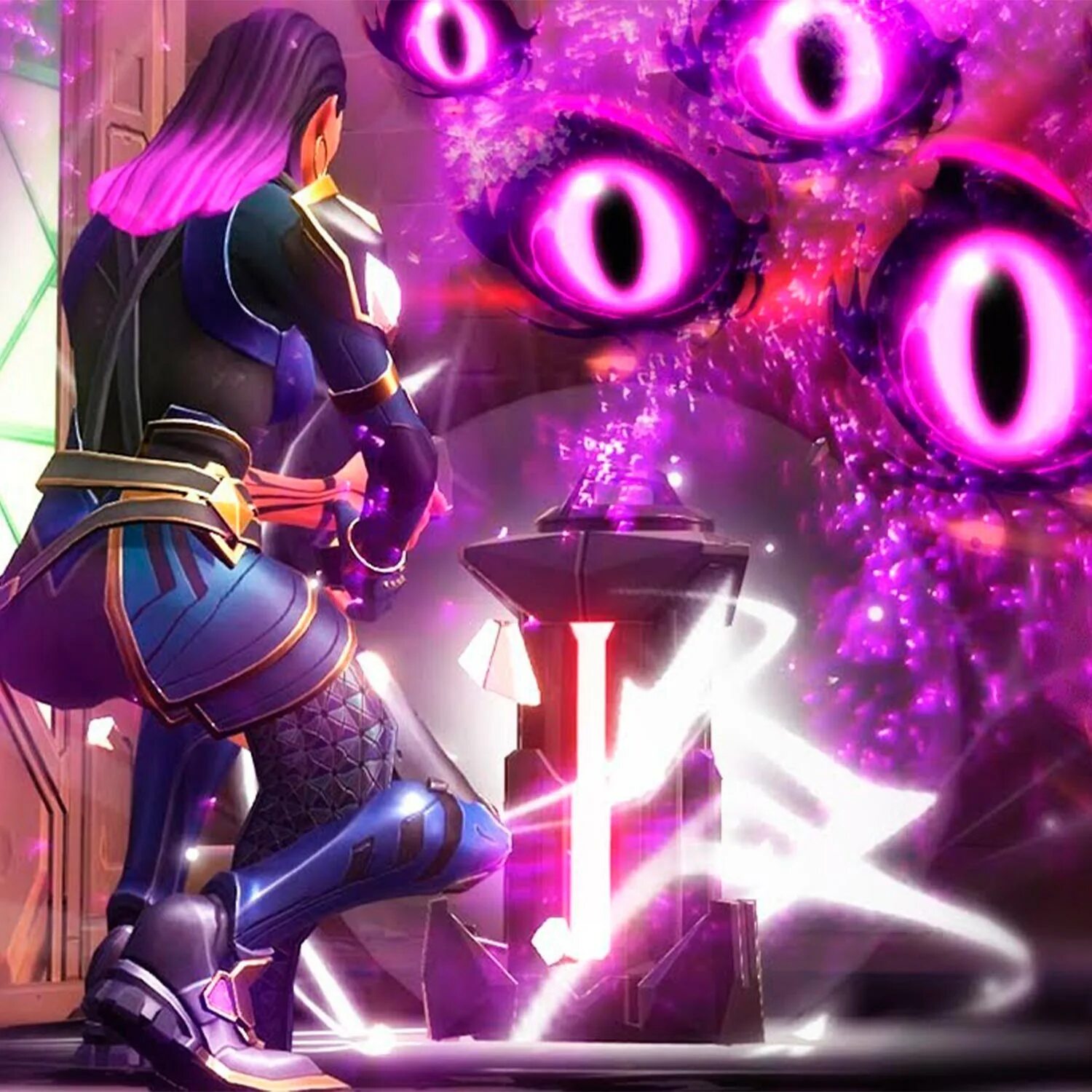 Светоносный вел'коз. Ульта песня. Барбара геншин. Ульта песня. Дота 2 ивент.