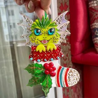 Дракон своими руками на елку новогодняя