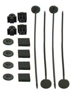 Black mounting