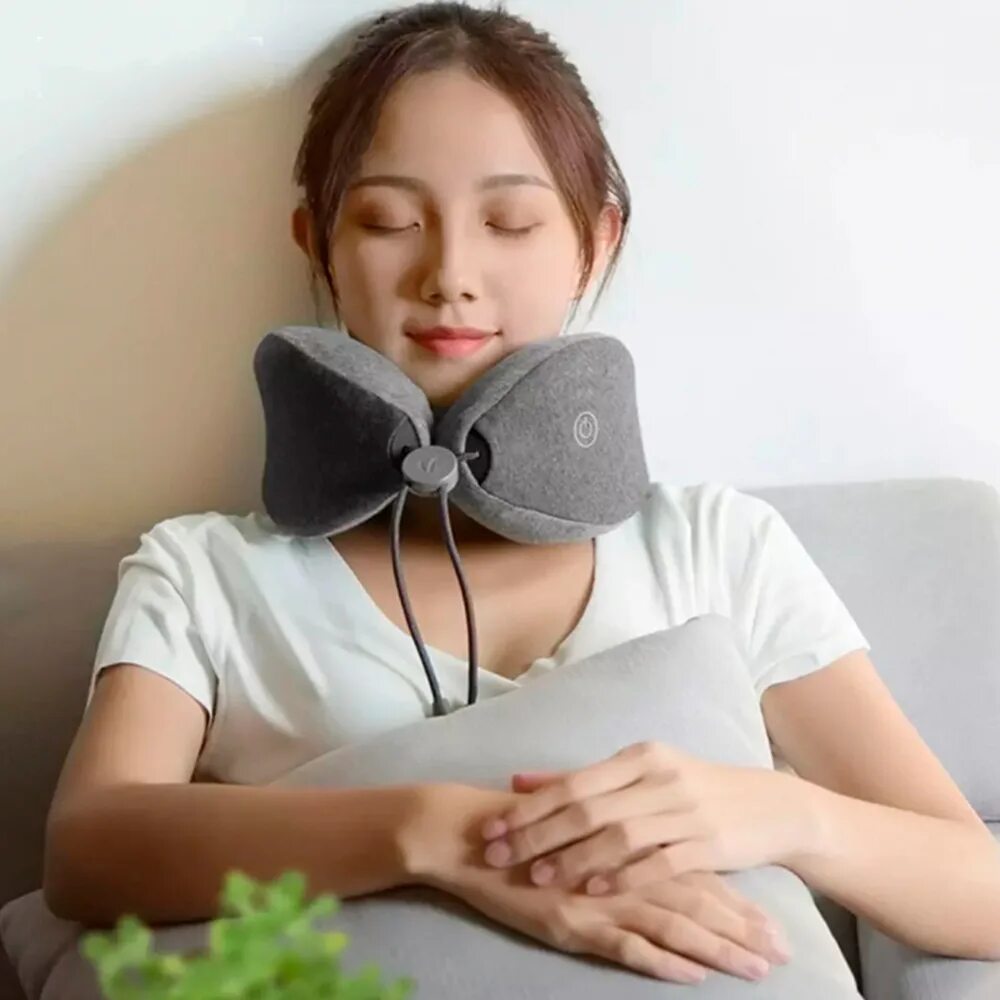 Массажер подушка для шеи Xiaomi LF Lefan Comfort-u Pillow Massager LR-s100. Массажная подушка Xiaomi Lefan. Массажная подушка Xiaomi Lefan massage Sleep Neck Pillow LR-s100. Массажная подушка Xiaomi Lefan Sleep Neck Pillow. Массажер для шеи xiaomi mijia