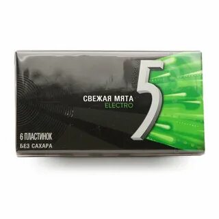 Жевательная резинка свежая мята